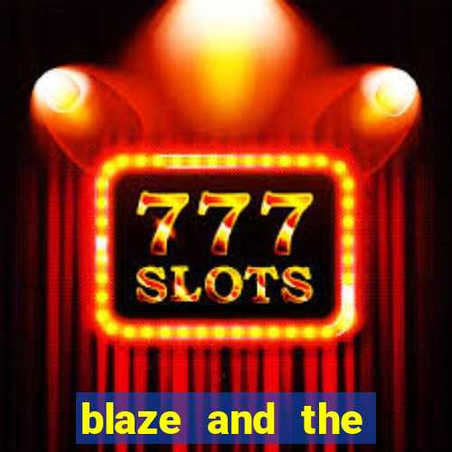 blaze and the monster machines logo font